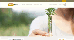 Desktop Screenshot of dailynutra.com